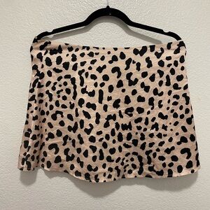 Princess Polly Black and Cream Patterned skirt